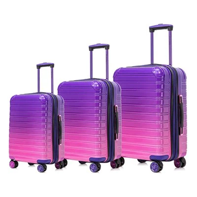 3pcs ABC PC Material Luggage